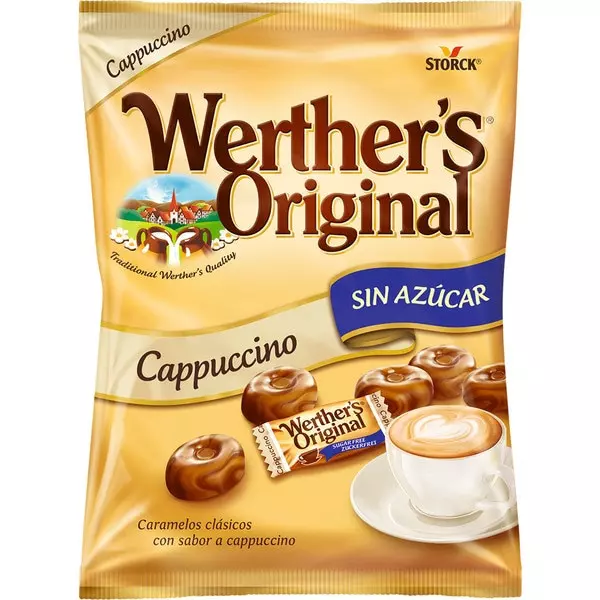 WERTHERS ORIGINAL CAPPUCCINO CARAMEL 90 G