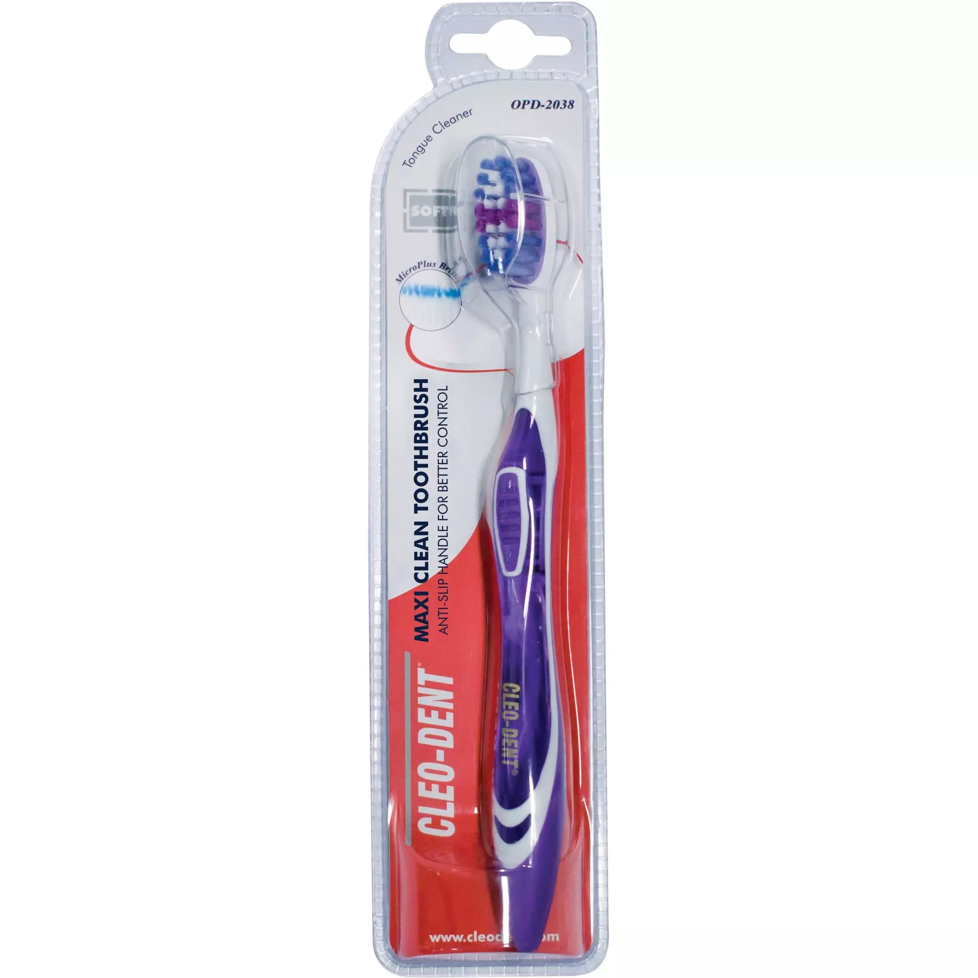 CLEO DENT MAXI CLEAN TOOTH BRUSH 2038