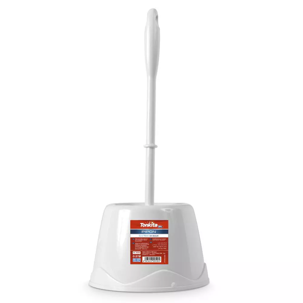TONKITA PIPON TOILET SET BRUSH & CONTAINER