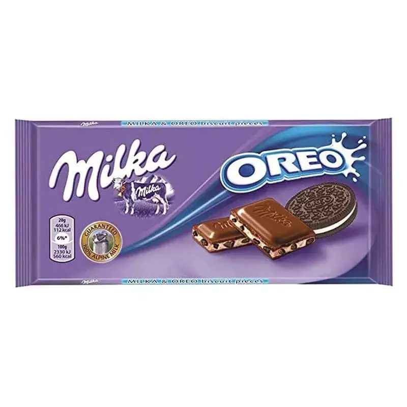 MILKA CHOCOLATE OREO 100G 