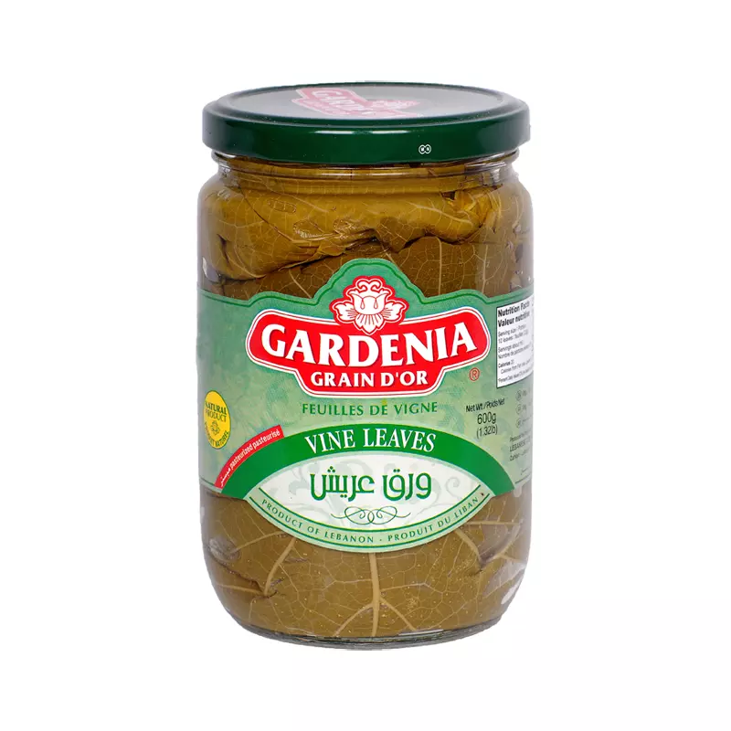 GARDENIA GRAIN DOR VINE LEAVES 600G ورق عريش