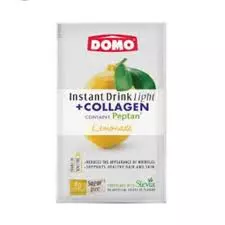 DOMO INSTANT DRINK LIGHT + COLLAGEN LEMON 8 G 