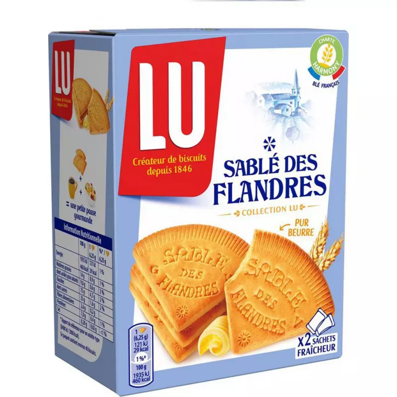 LU SHORTBREAD OF FLANDERS 250G