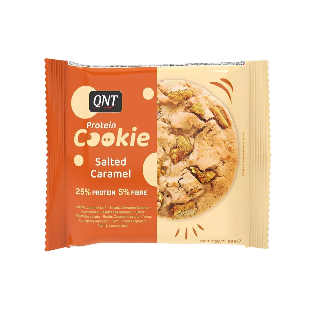 QNT PROTEIN COOKIE SALTED CARAMEL 60G