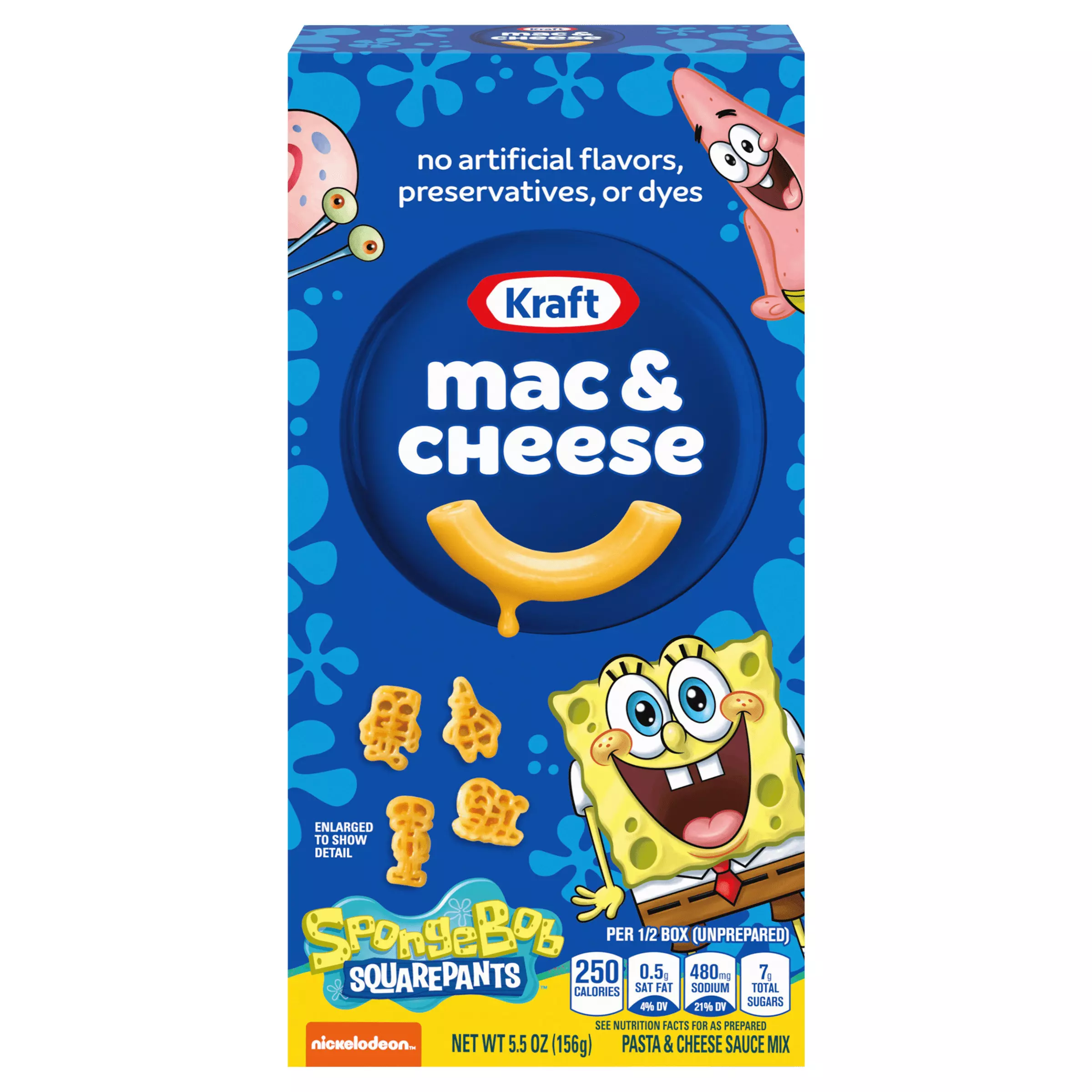 KRAFT MAC & CHEESE SPONGEBOB 156 G