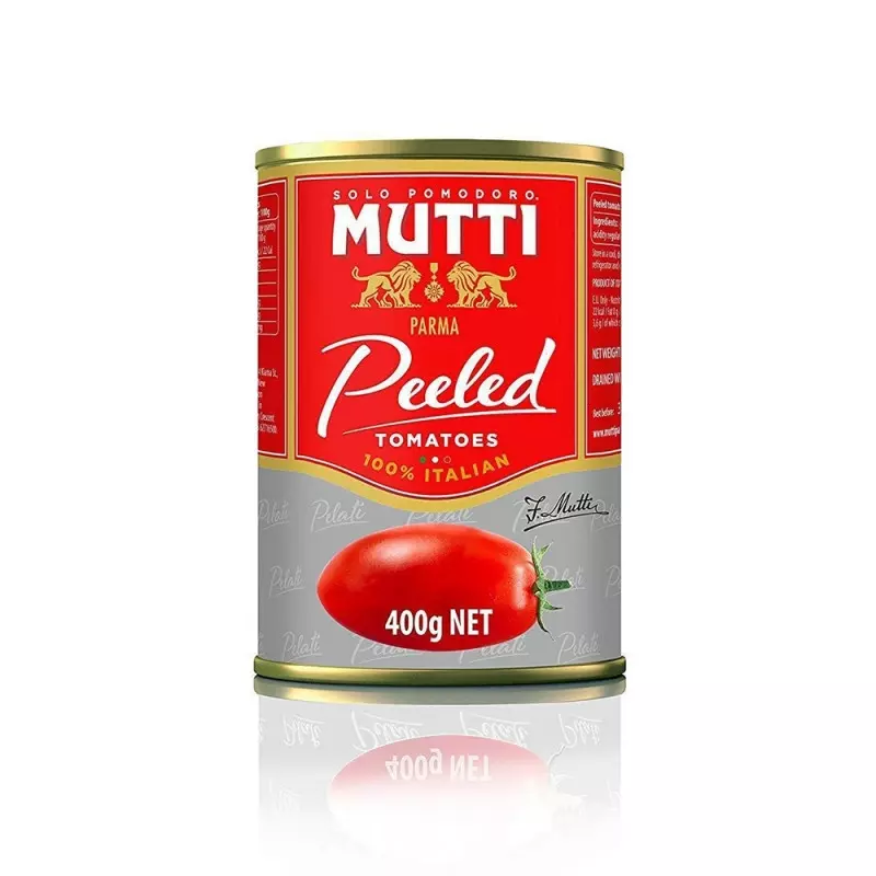 MUTTI WHOLE PEELED TOMATO 400G