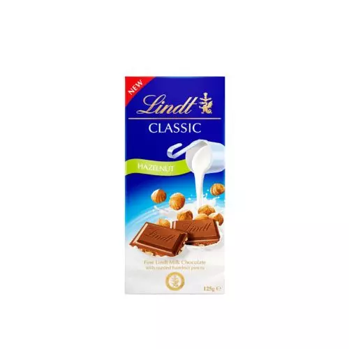 LINDT CLASSIC HAZELNUT 125 G