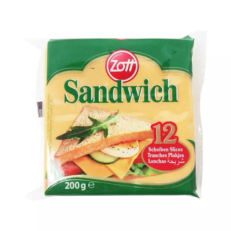 ZOTT GOURMET SLICES SANDWICH 200 G