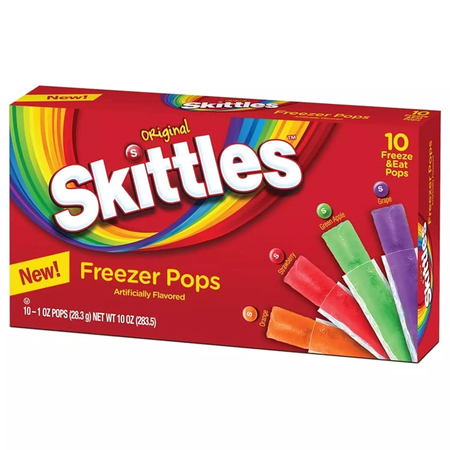 SKITTLES FREEZER POPS*8
