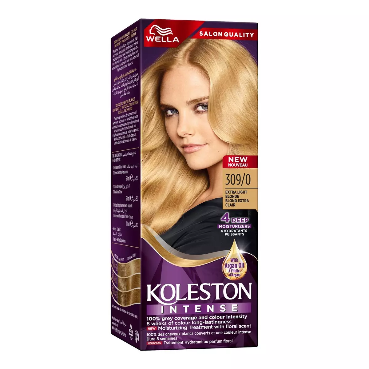 KOLESTON INTENSE EXTRA LIGHT BLONDE 309/0 + OX
