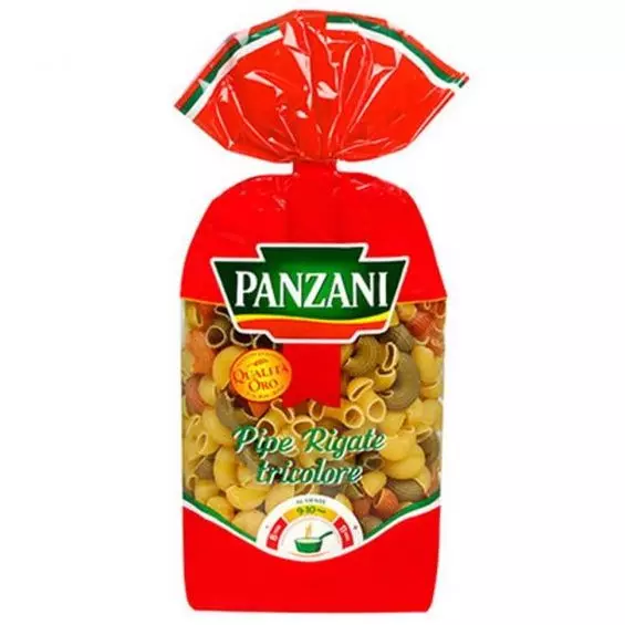 PANZANI PIPE RIGATE TRICOLORE 500 G