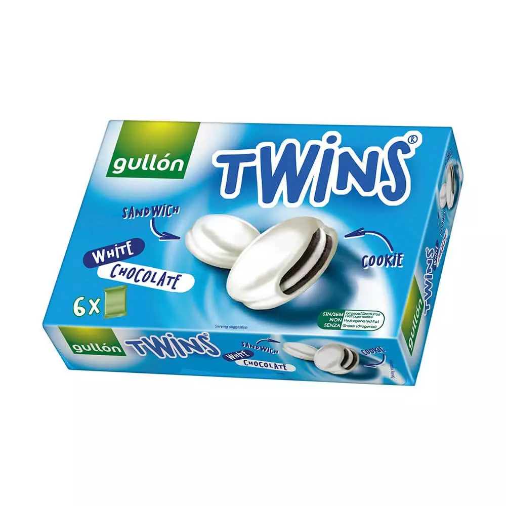 GULLON TWINS WHITE 252G 