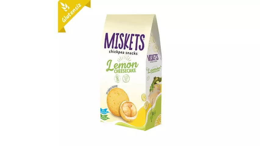 MISKETS CHICKPEA LEMON CHEESE CAKE 80 G