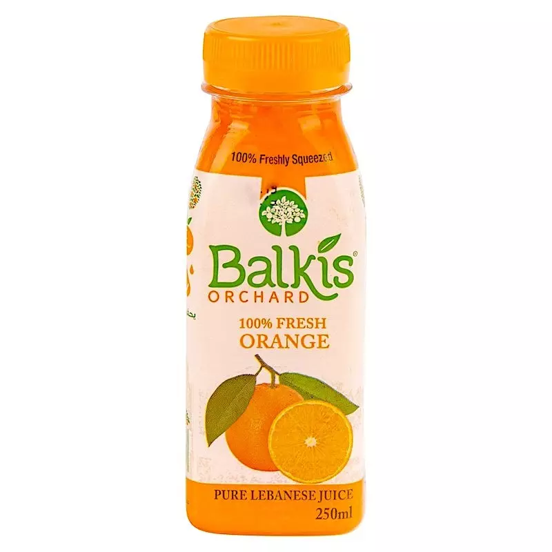 BALKIS ORANGE JUICE 250 ML