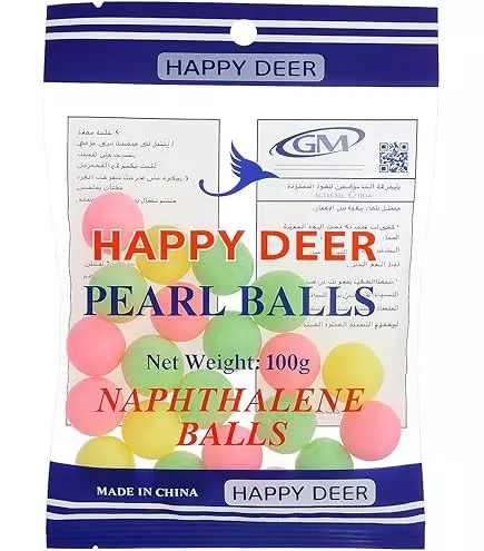 HAPPY DEER PEARL BALLS NAPHTHALENE BALLS 200 G