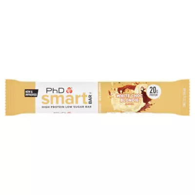 PHD SMART BAR WHITE CHOC BLONDIE 64 G