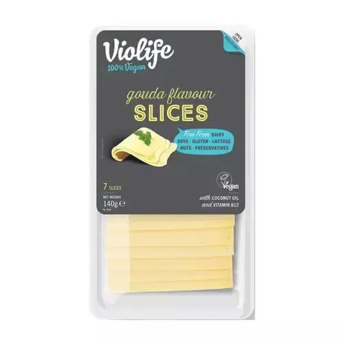 VIOLIFE GOUDA SLICES 140 G