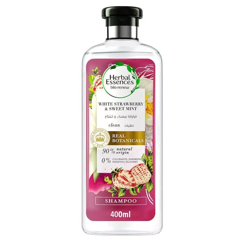 HERBAL ESSENCES SHAMPOO STRAWBERRY & MINT 400ML