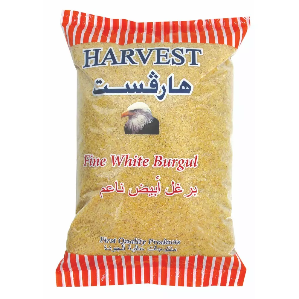 HARVEST FINE WHITE BURGUL 1 KG برغل ابيض ناعم