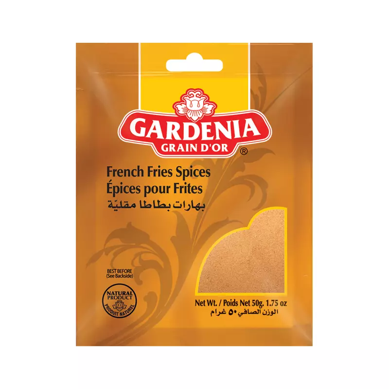 GARDENIA GRAIN DOR FRENCH FRIES SPICES 50 G