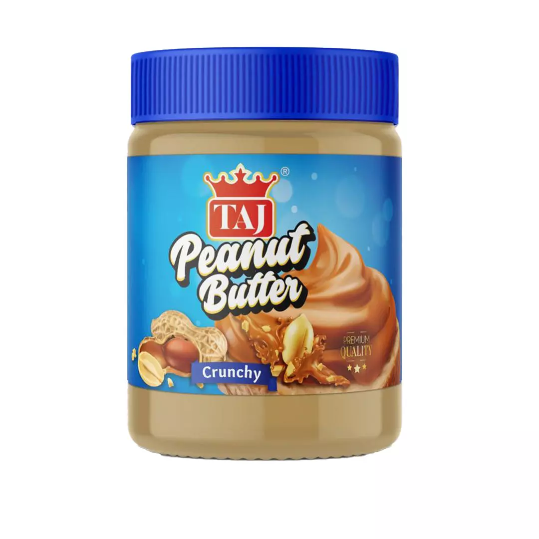 TAJ CRUNCHY PEANUT BUTTER 510G