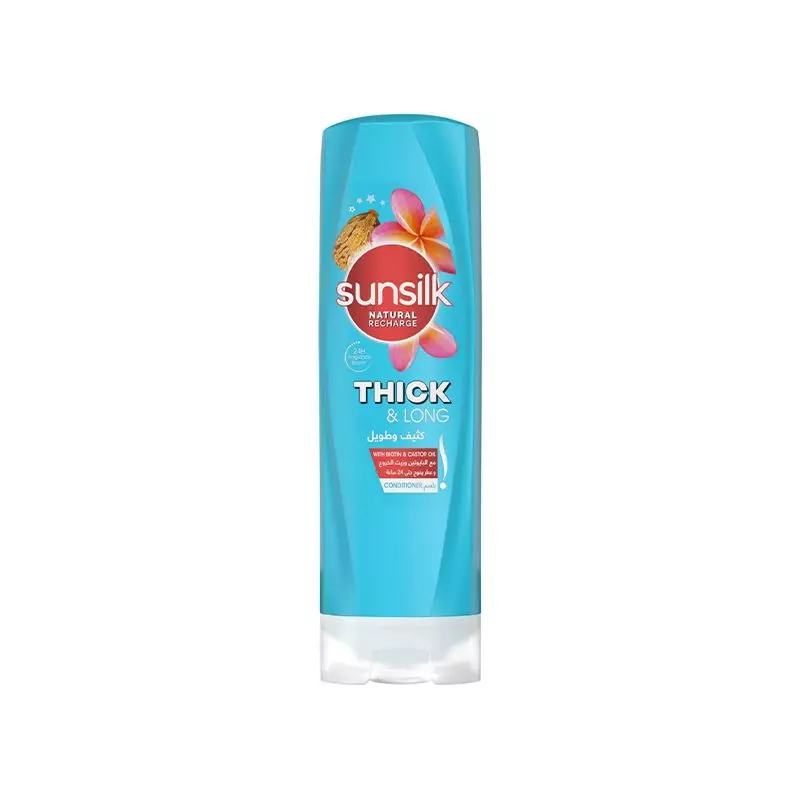 SUNSILK CONDITIONER THICK & LONG 350 ML