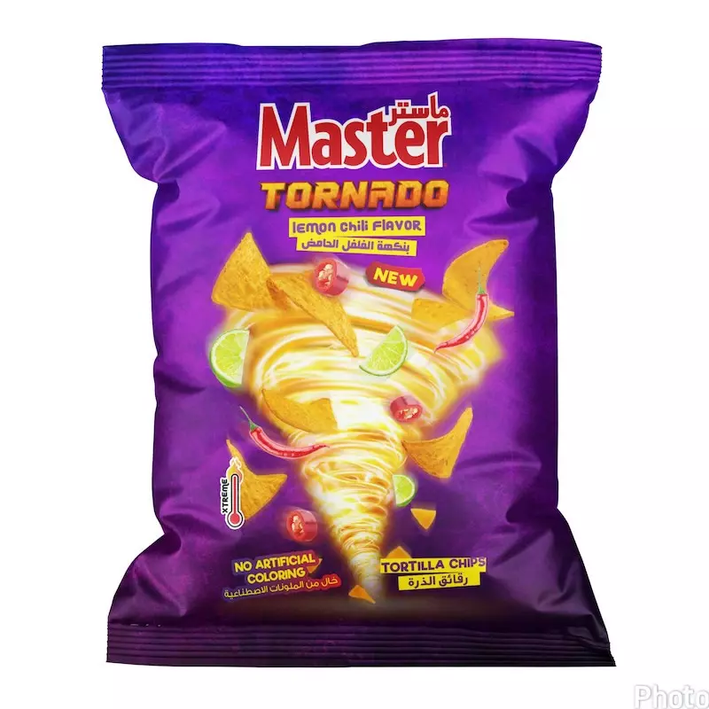 MASTER CHIPS TORNADO LEMON CHILI 42 G