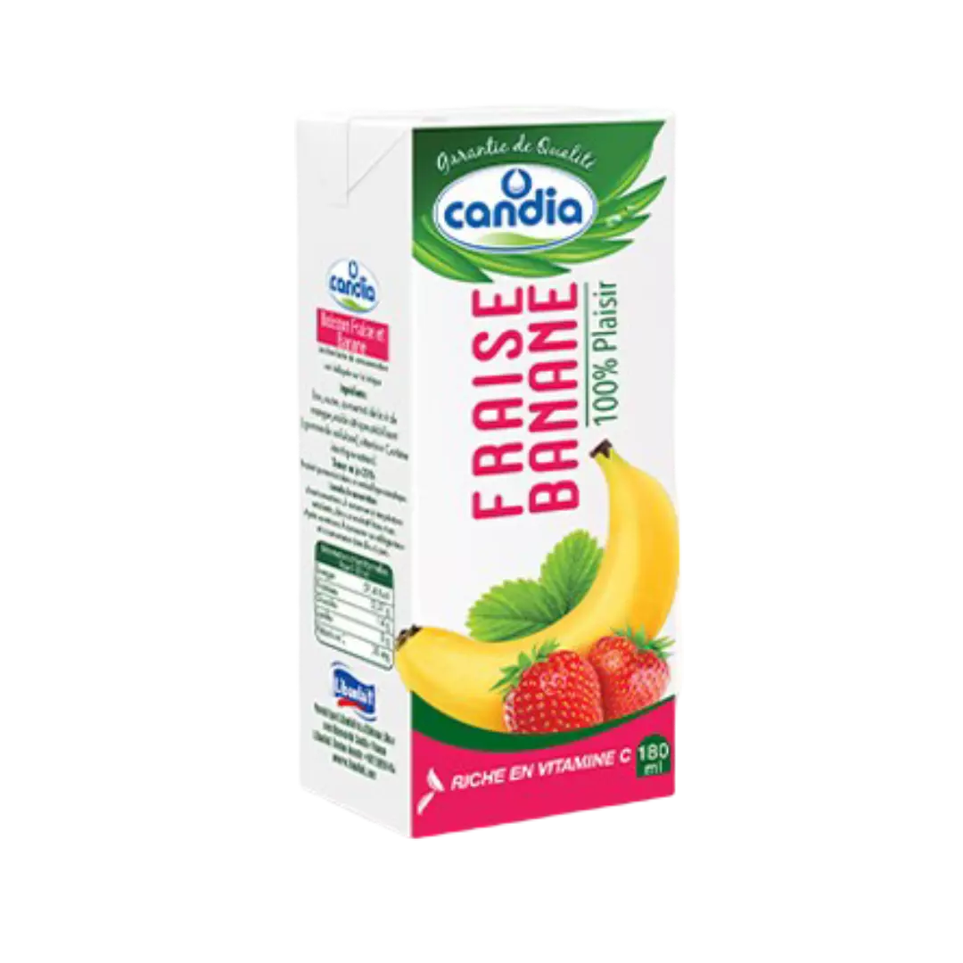 CANDIA FRAISE BANANA DRINK 180 ML