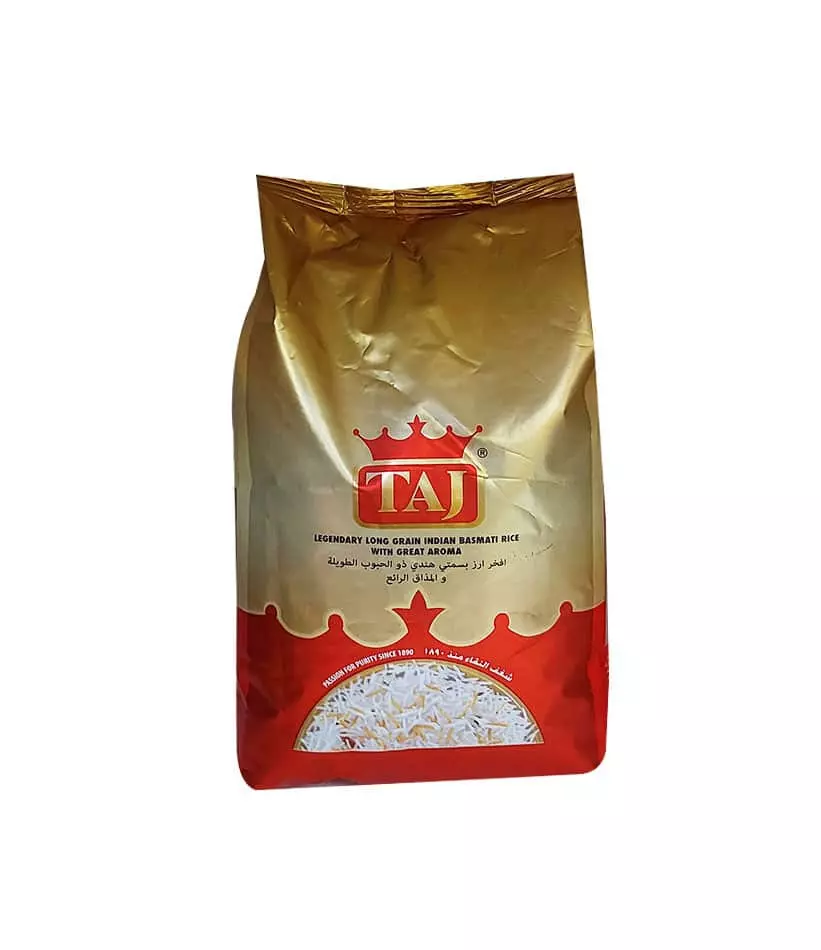 TAJ LUXURIOS BASMATI RICE 1.5KG