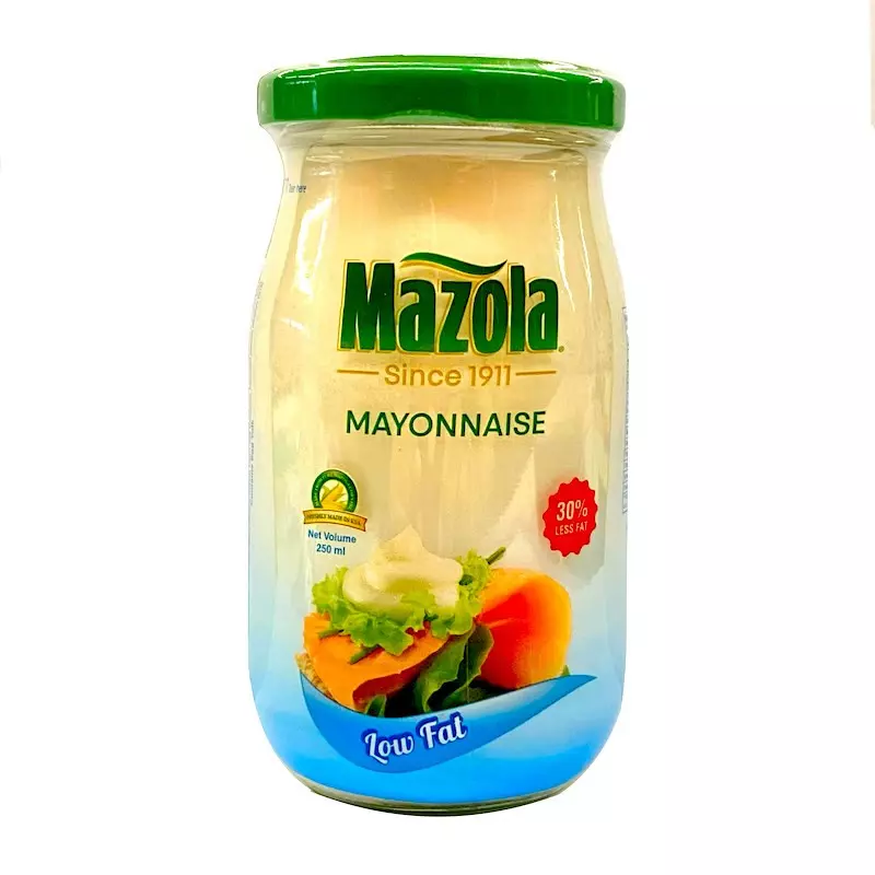 MAZOLA MAYONNAISE LOW FAT 250 ML