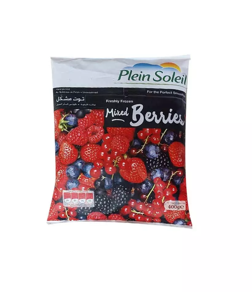PLEIN SOLEIL FROZEN MIXED BERRIES 400 G