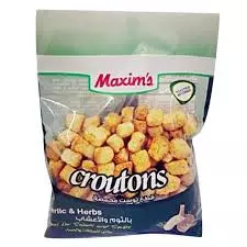 MAXIM S GARLIC & HERBS CROUTONS 75 G