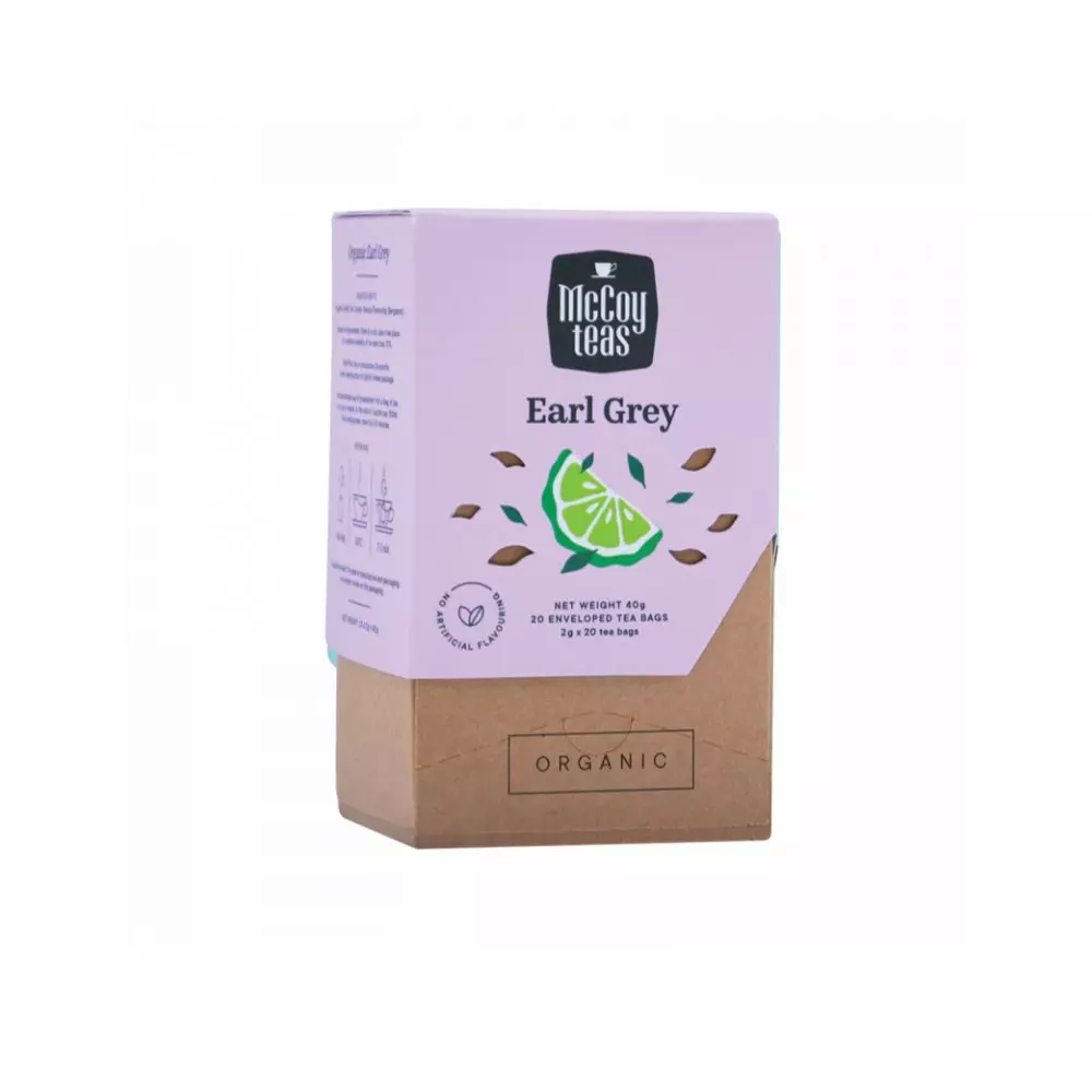 MCCOY TEAS EARL GREY *2 40 G