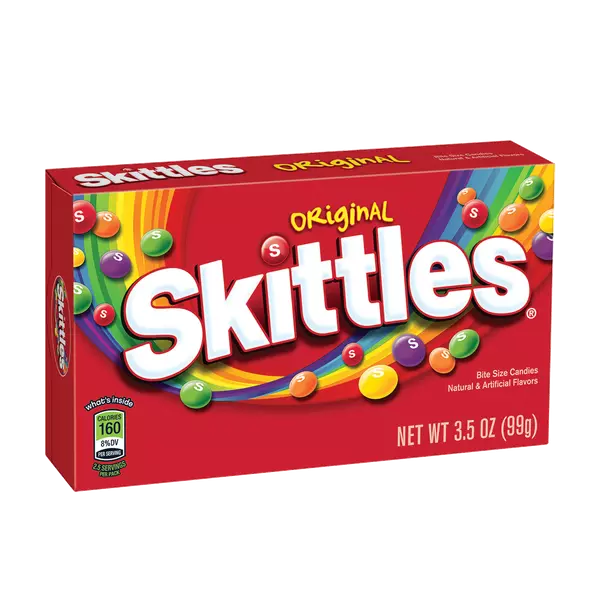 SKITTLES ORIGINAL BITE CANDIES 99 G
