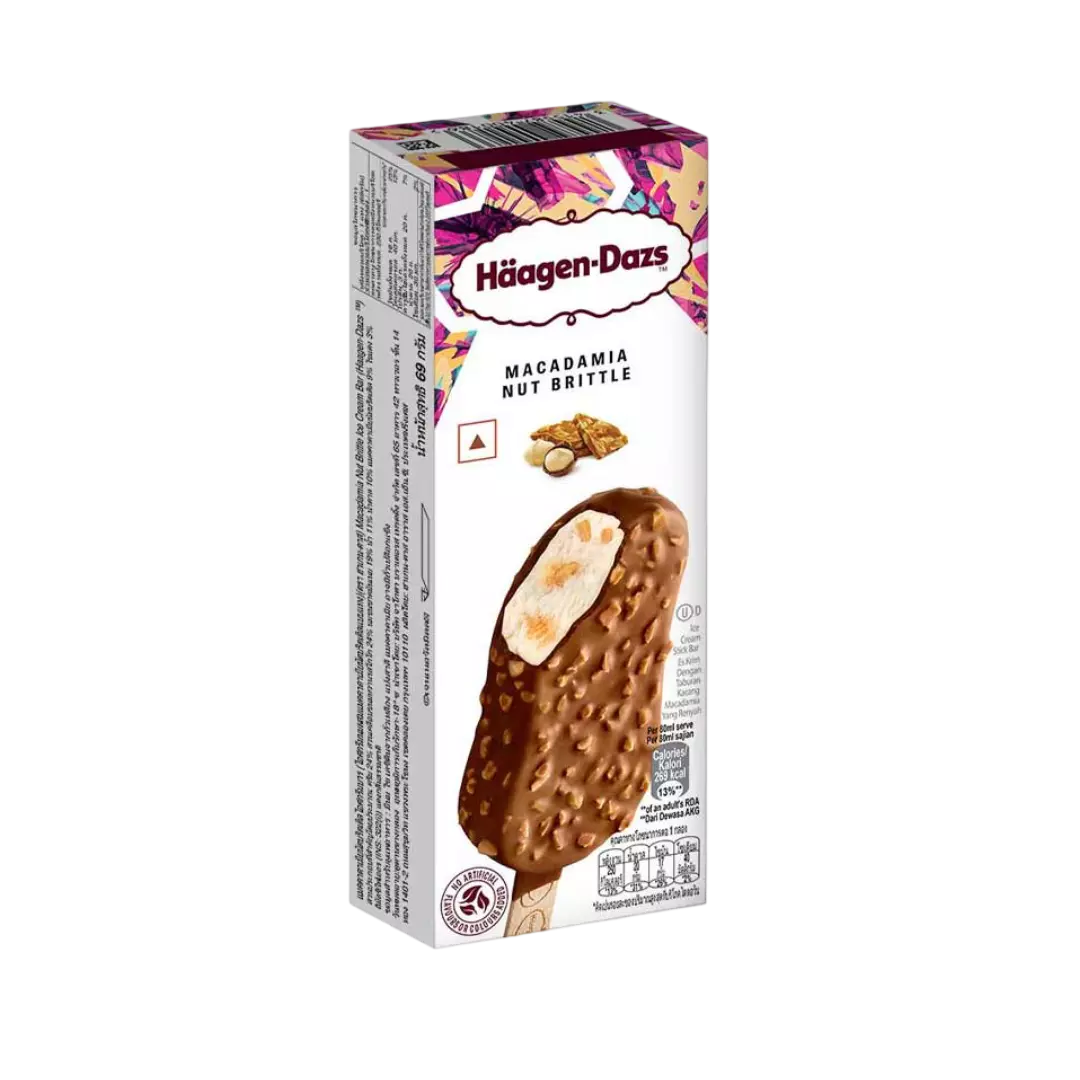 HAAGEN DAZS MACADAMIA NUT BRITTLE 80 ML