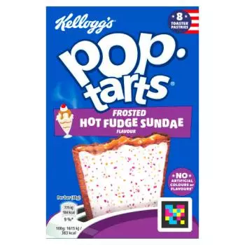KELLOGGS POP TARTS FROSTED HOT FUDGE  *8 384G