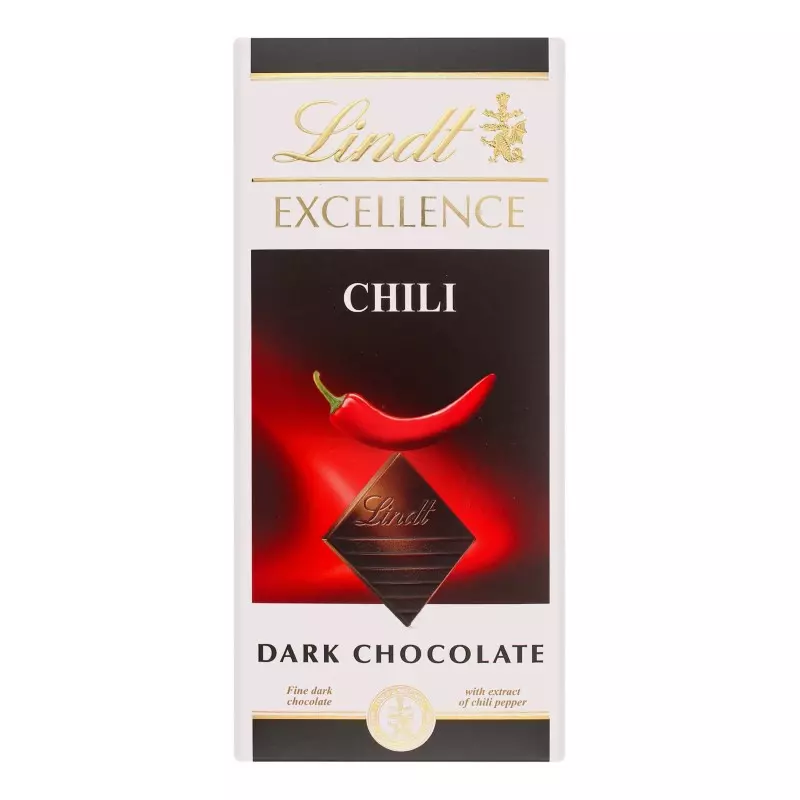 LINDT EXCELLENCE DARK CHOCOLATE CHILI 100G
