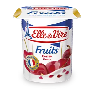 ELLE & VIRE FRUITS CHERRY 125 G 