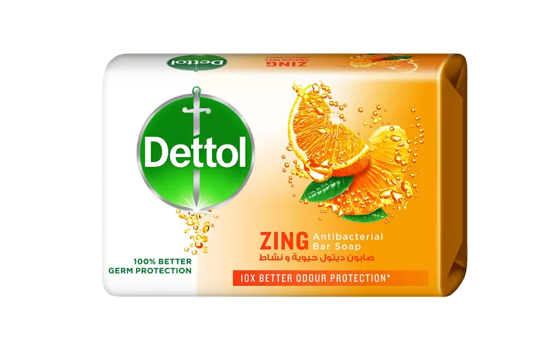 DETTOL ZING ANTI-BACTERIAL SOAP 120G