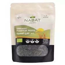 NABAT ORGANIC PUMPKIN SEEDS 250G