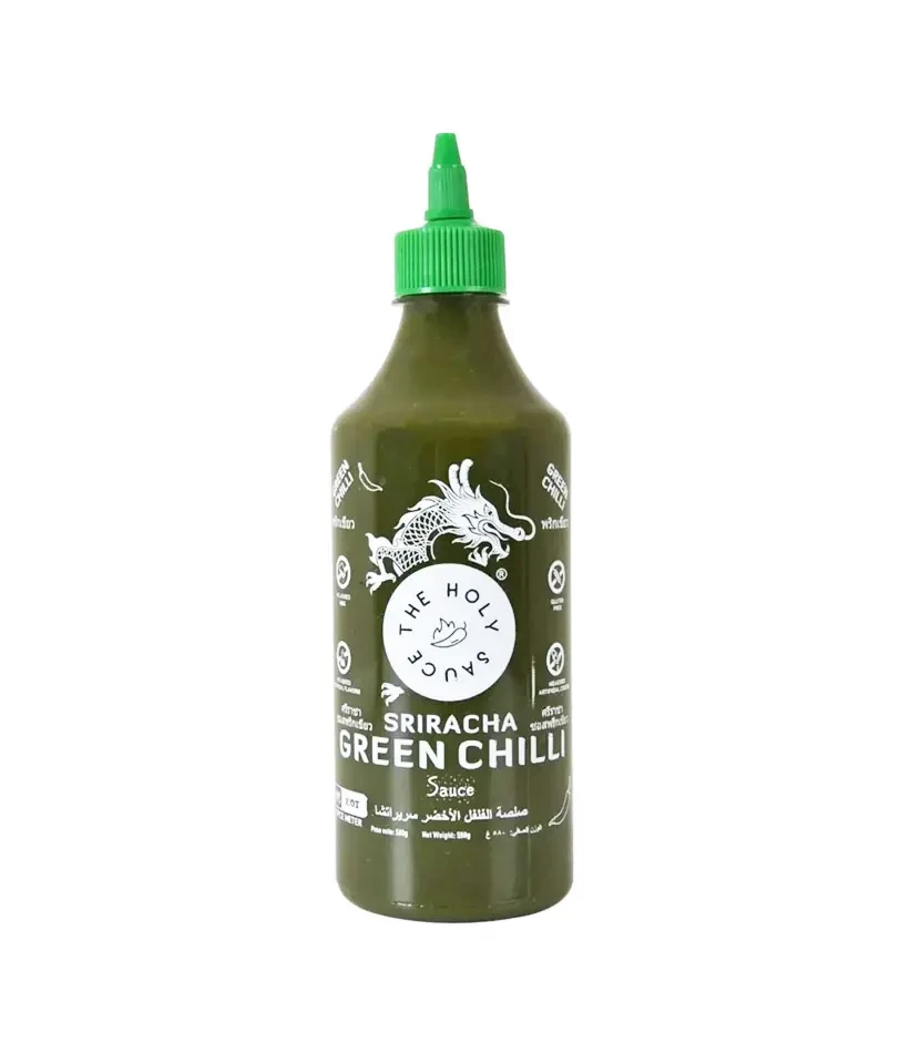 THE HOLY SAUCE SIRACHA GREEN CHILLI 580 G