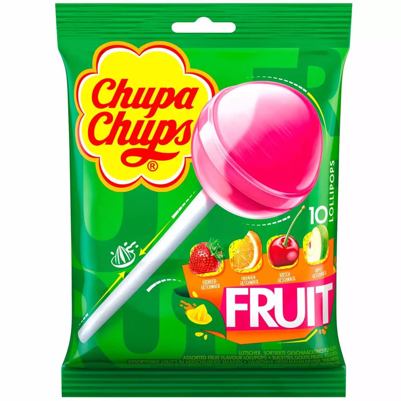 CHUPA CHUPS FRUIT *10 120G
