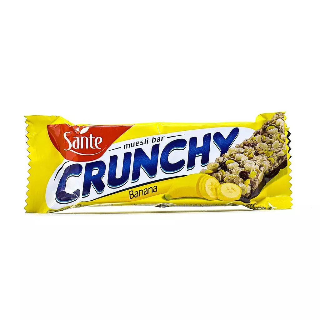 SANTE CRUNCHY BAR BANANA 40G 
