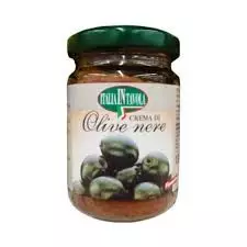 ITALIA IN TAVOLA BLACK OLIVE SAUCE JAR 130 G