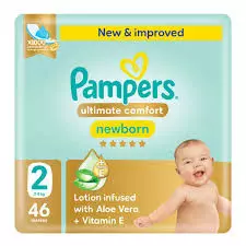 PAMPERS DIAPERS*46 3-8KG
