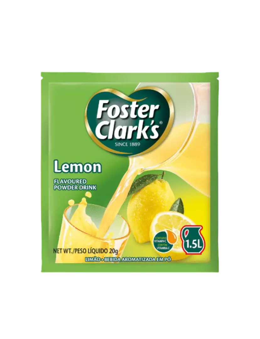 FOSTER CLARKS POWDER DRINK LEMON 20 G