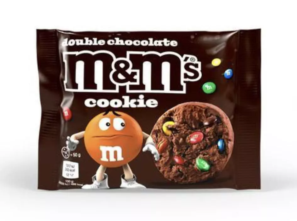 M&M S COOKIE DOUBLE CHOCOLATE 50 G