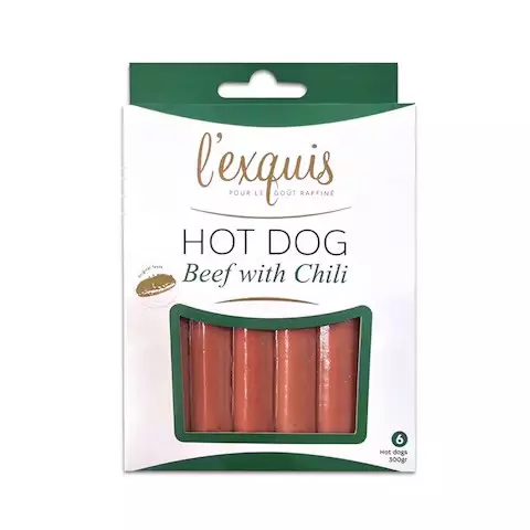 LEXQUIS HOT DOG BEEF CHILI 300 G