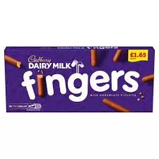 CADBURY DAIRY MILK CHOCOLATE FINGERS 114 G