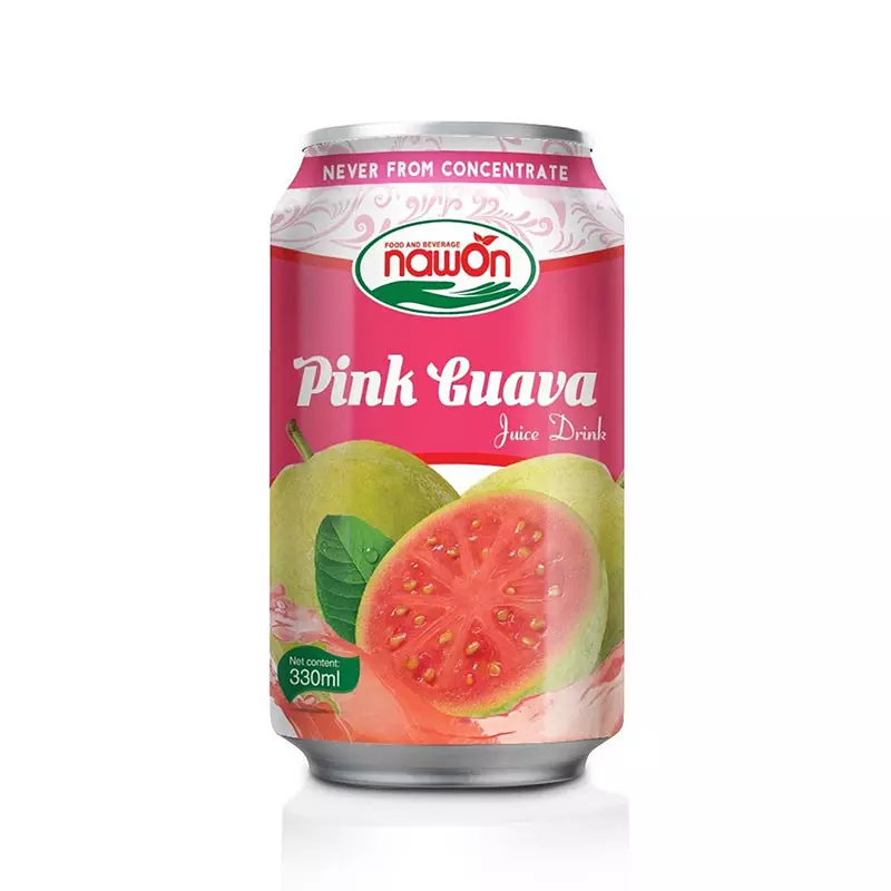 NAWON JUICE DRINK PINK GUAVA 330 ML